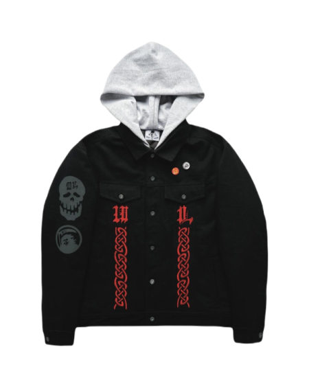WL Skull and Celtic Knot Hoodie