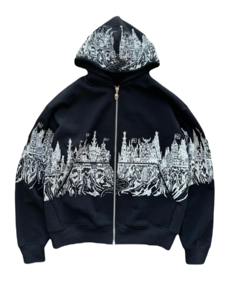 WL Kingdom Castle Zip-Up Hoodie