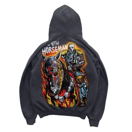 4th Horseman Stone Washed Hoodie