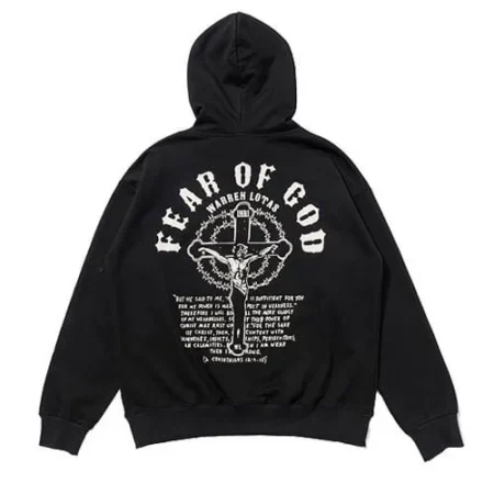 Fear Of God Warren Lotas Hoodie – Black