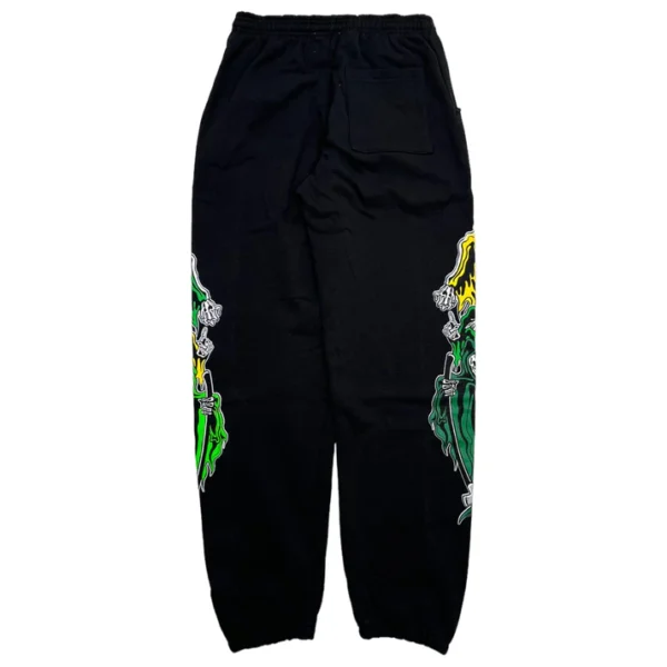 Warren Lotas 3 Reapers Sweatpants Green Yellow - Image 2